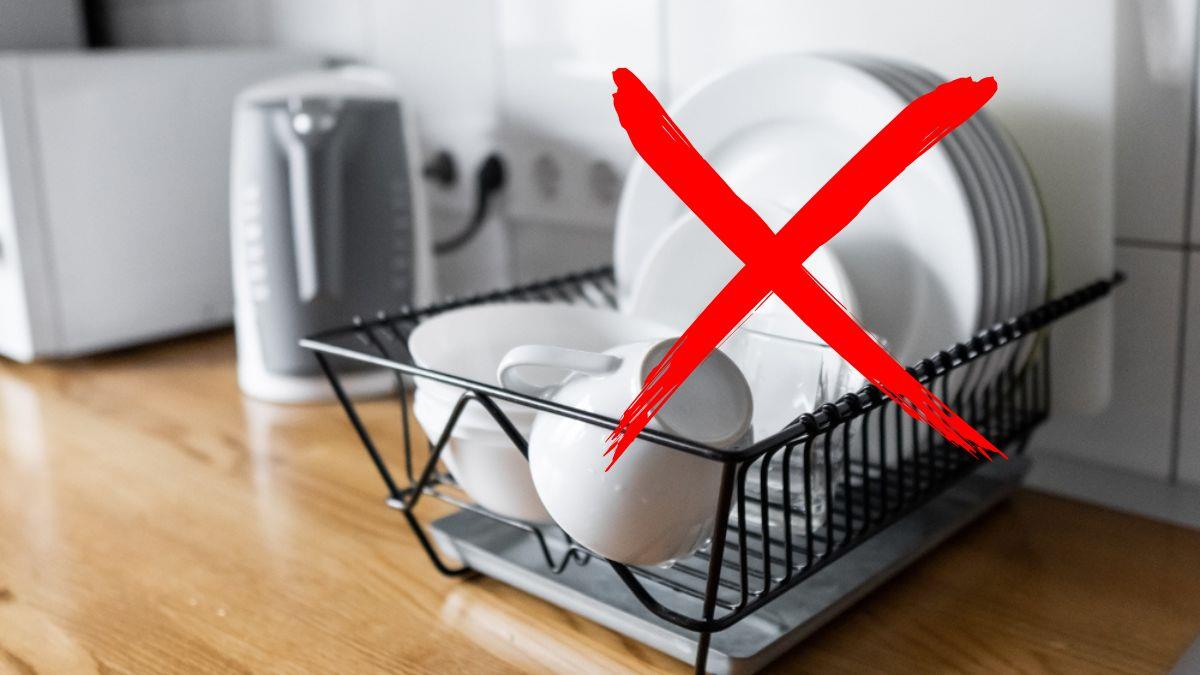 Despídete del escurridor de platos: la nueva tendencia que llega para darle orden y limpieza a tu cocina